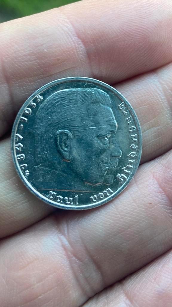 Allemagne 2 DM argent 1938G, Postzegels en Munten, Munten | Europa | Niet-Euromunten, Duitsland, Zilver, Ophalen of Verzenden