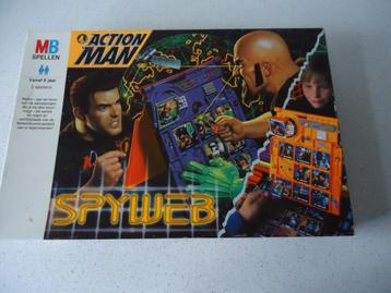 "Spy Web" Action Man" van MB anno 1996 in prima Staat ! beschikbaar voor biedingen