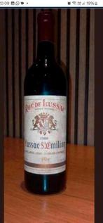 1988 " Roc De Lussac" St Emillion, Enlèvement ou Envoi, Comme neuf