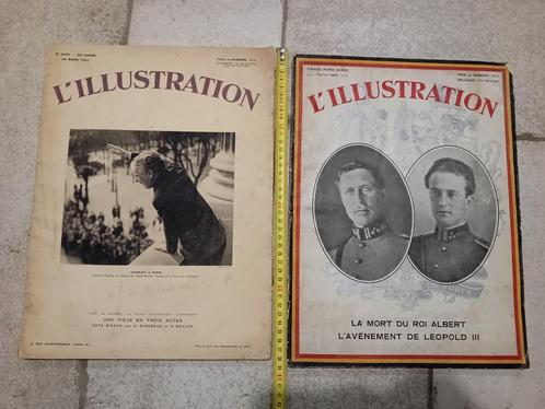 L' illustration 1931 en 1934, Boeken, Tijdschriften en Kranten, Gelezen, Ophalen of Verzenden