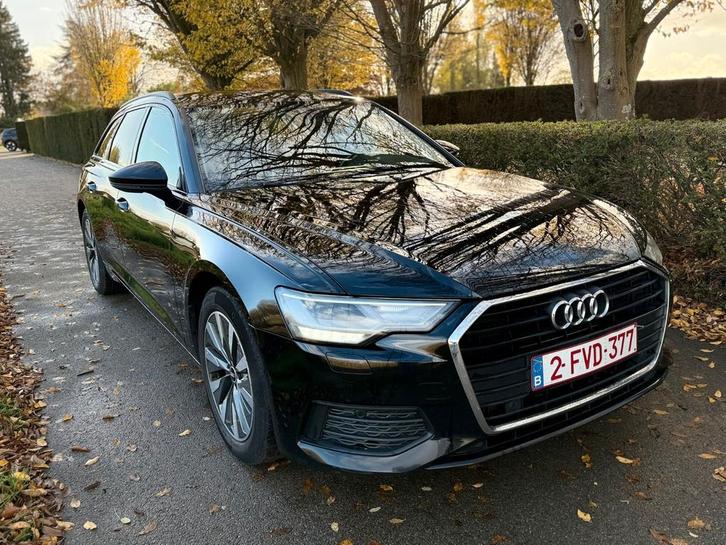 Audi A6 met keuring, Auto's, Audi, Particulier, A6, Elektrische koffer, Diesel, Euro 6, Break, Automaat, Zwart, Zwart, Leder, Ophalen