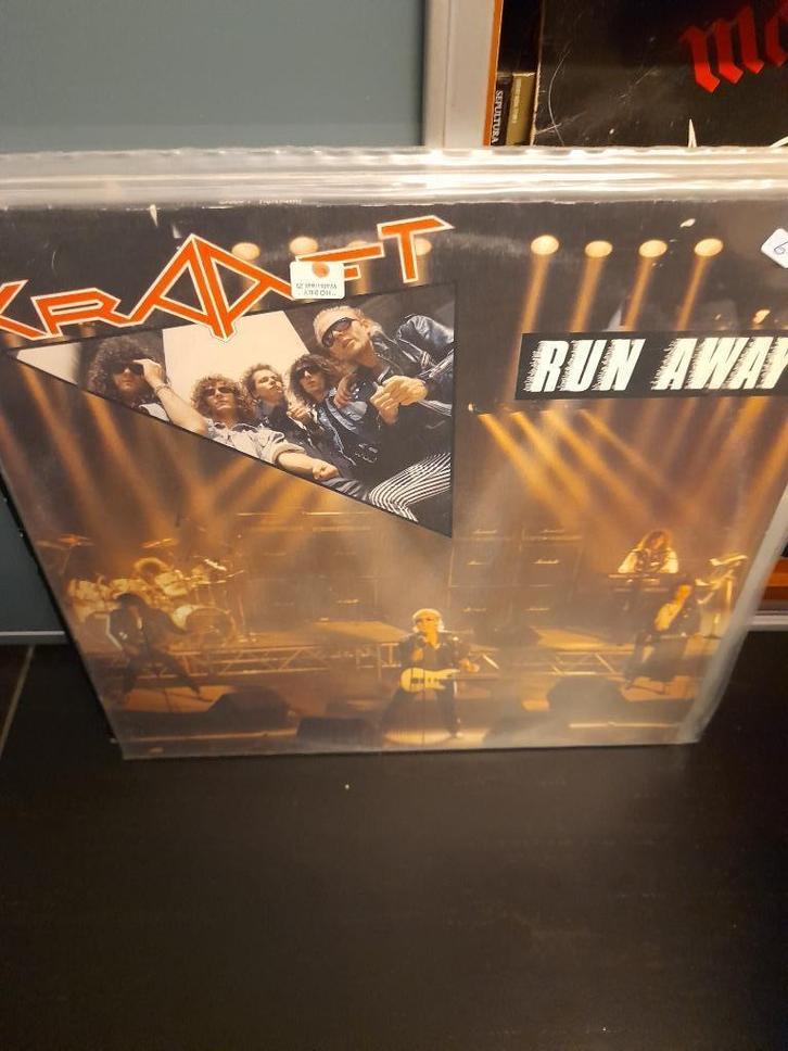 12' - craaft - run away - bak 7, Cd's en Dvd's, Vinyl | Hardrock en Metal, Gebruikt, Ophalen of Verzenden