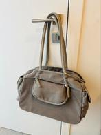 Stoffen grijze damestas Basil, Handtassen en Accessoires, Tassen | Damestassen, Ophalen of Verzenden, Gebruikt, Grijs, Handtas