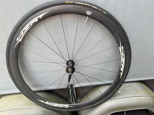 Tube wielen met of zonder continental tubes, Fietsen en Brommers, Fietsonderdelen, Gebruikt, Racefiets, Wiel, Ophalen