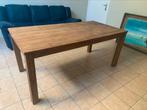 Tafel in massief hout. Zo goed als nieuw., Huis en Inrichting, Ophalen, Gebruikt