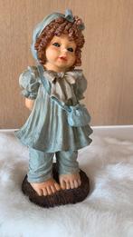 Sympathiek beeldje van meisje met beer, Verzamelen, Ophalen, Zo goed als nieuw