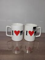 Salt and Pepper kopjes / I Love S&P, Huis en Inrichting, Ophalen of Verzenden, Zo goed als nieuw