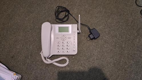 Seniorentelefoon tafelmodel met sim-kaart, Telecommunicatie, Vaste telefoons | Handsets en Draadloos, Zo goed als nieuw, 1 handset