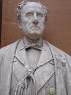 1867 PAUL DE VIGNE Gand, buste Jean-Joseph HAUS étude plâtre, Enlèvement