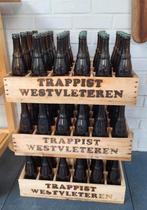 casier et bouteilles vides de Westvleteren., Antiquités & Art, Enlèvement ou Envoi