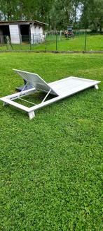 Ligbed tuin, Tuin en Terras, Ligbedden, Zo goed als nieuw, Ophalen, Aluminium, Verstelbaar