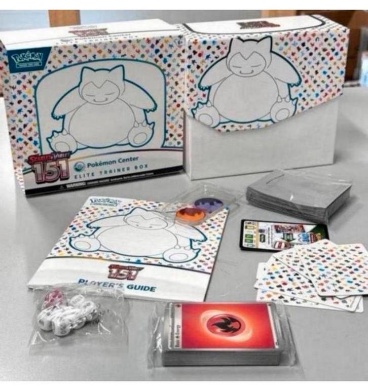 Pokemon Center 151 Elite Trainer Box TCG Exclusive NO packs, Hobby en Vrije tijd, Verzamelkaartspellen | Pokémon, Zo goed als nieuw