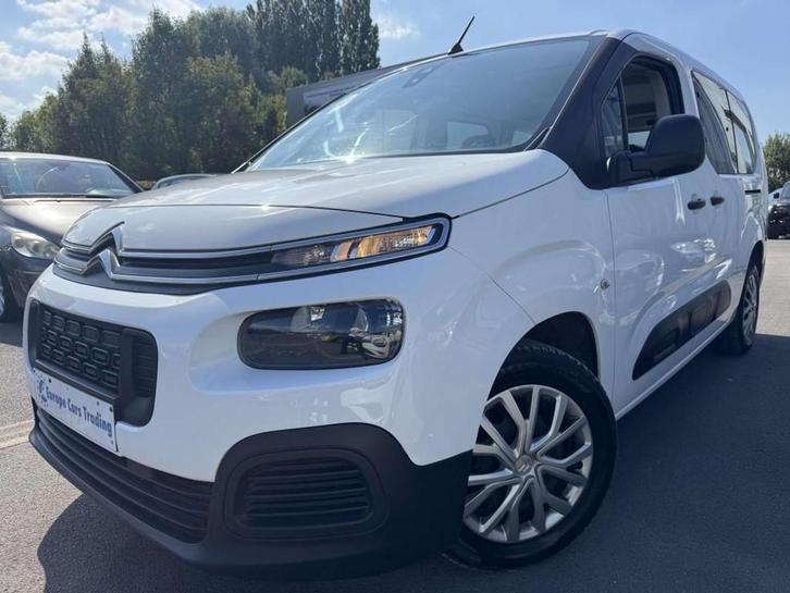 Citroën Berlingo XL 1.5BLUEHDI 100CH 9.496€HT 1ÈRE MAIN, Auto's, Citroën, Bedrijf, Te koop, Berlingo, ABS, Bluetooth, Boordcomputer