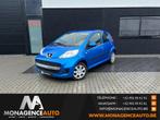 Peugeot 107 — 60.000 km — 1.0 VVT-i Toyota, Auto's, Euro 5, 50 kW, Blauw, Bedrijf