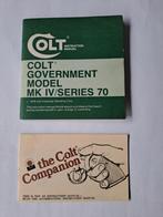 Colt Government instructon manual, Ophalen, Overige soorten, Overige typen