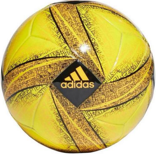 adidas Messi Mini Soccer Ball Size 1 bal H57877 Yellow/black, Sport en Fitness, Voetbal, Bal, Ophalen of Verzenden