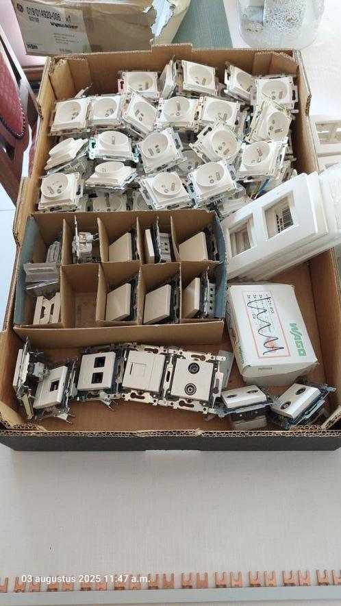 stopcontact zekering meterkast elektriciteitsgerief, Doe-het-zelf en Bouw, Elektriciteit en Kabels, Gebruikt, Overige typen, Ophalen