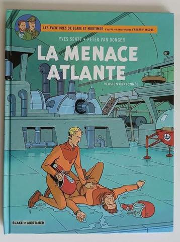 BD Blake et Mortimer - 31B La Menace Atlante crayonnée Sente beschikbaar voor biedingen