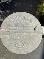 Retro metalen vuilnisbak ‘Nieuwpoort’, Huis en Inrichting, Ophalen, Gebruikt, Metaal