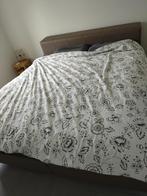 Boxspring 1m60, Huis en Inrichting, Slaapkamer | Boxsprings, Ophalen, Gebruikt, Tweepersoons, 160 cm