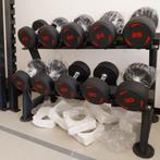 Nieuwe Pu Urethane Dumbells Set, Ophalen, Zo goed als nieuw