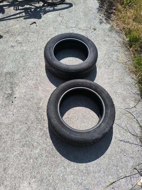 2 Michelin 185/60 R15 banden - goede staat - DOT 2018, Auto-onderdelen, Banden en Velgen, Band(en), Zomerbanden, 15 inch, Gebruikt