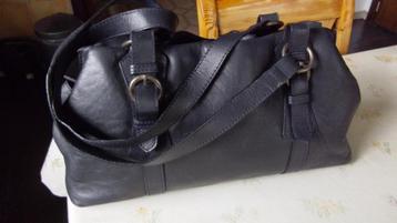Sac à main en cuir - Peter Hahn - nouveau !, Enlèvement ou Envoi, Comme neuf, Bleu, Sac à main