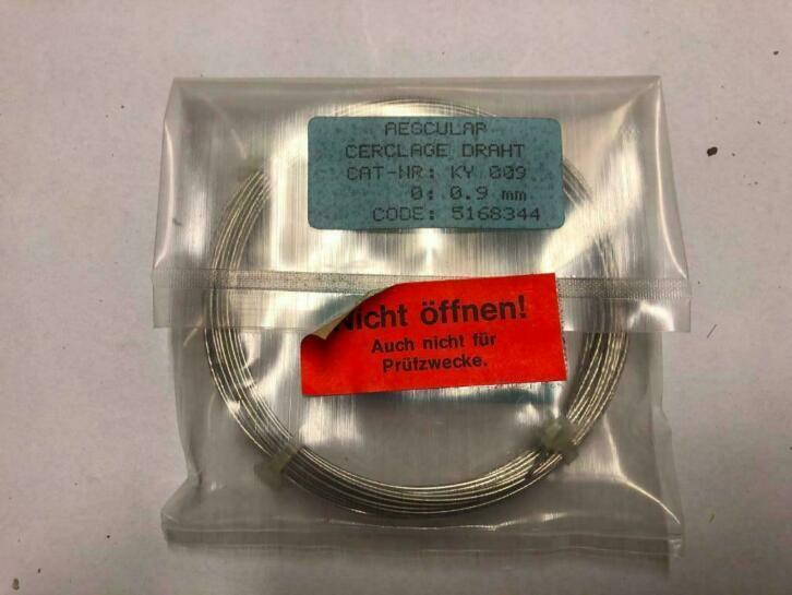 Cerclagedraad 0,9 mm Aesculap, Diversen, Braces