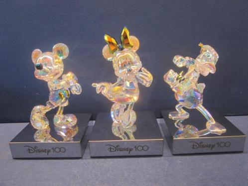 Swarovski Disney 100 Set Mickey, Minnie & Donald, Verzamelen, Swarovski, Nieuw, Figuurtje, Ophalen of Verzenden