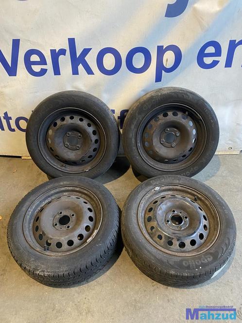 RENAULT CLIO 3 Velgen reservewiel 4x100 60.1 15 inch (327), Auto-onderdelen, Banden en Velgen, Banden en Velgen, Gebruikt, Ophalen