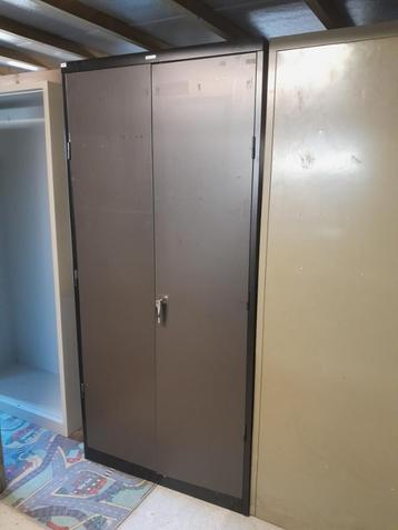 Vintage Mewaf kast in metaal met leggers, Huis en Inrichting, Ophalen