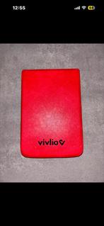 Rood leren hoesje Vivlio HD Plus e-reader, Ophalen of Verzenden, Zo goed als nieuw