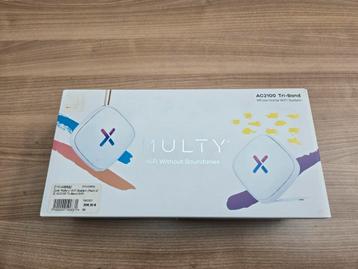 Zyxel Multy Mesh Wifi 2 pack AC2100 Tri Band beschikbaar voor biedingen