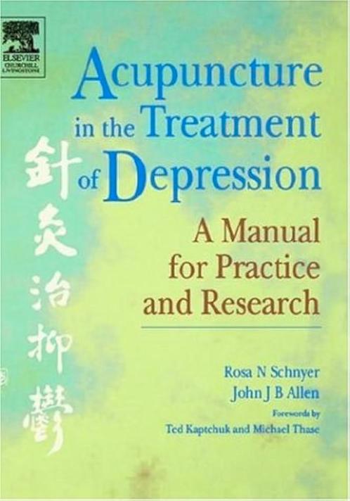 L'acupuncture dans le traitement de la dépression, Schnyer, Livres, Livres d'étude & Cours, Comme neuf, Enseignement supérieur professionnel