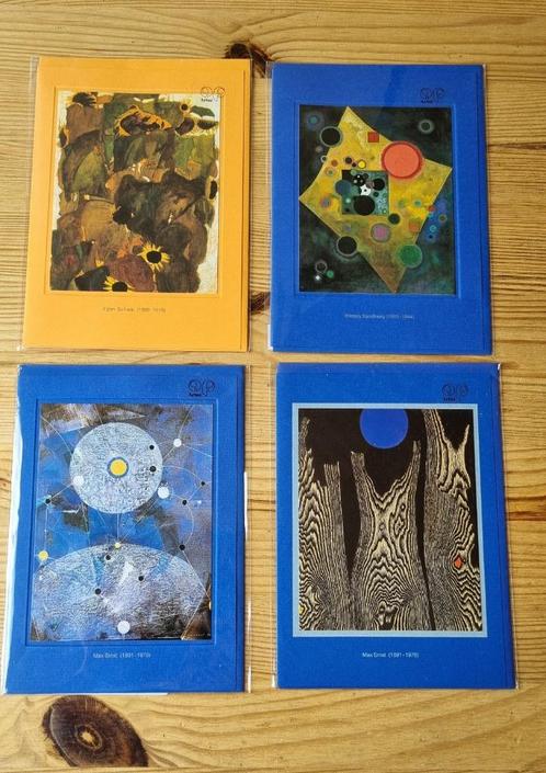 4 kunst wenskaarten, Diversen, Wenskaarten, Nieuw, Ophalen of Verzenden