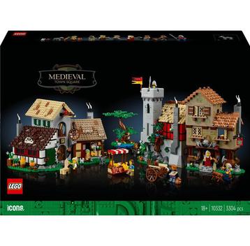 Lego 10332 Middeleeuws stadsplein compleet beschikbaar voor biedingen