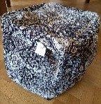 Poef Jake & Julia 40cmx40cmx40cm, Enlèvement, Moins de 50 cm, Moins de 50 cm, Tissus