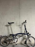 brompton tempest blue full titanium M6R 6 Vitesses, Vitesses, Brompton, Comme neuf, Enlèvement