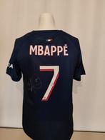 Gesigneerd PSG voetbal shirt van Mbappe met fotobewijs COA, Sport en Fitness, Voetbal, Ophalen of Verzenden, Nieuw, Shirt