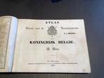 Atlas koninkrijk België, Boeken, Gelezen, Verzenden, P. J. Mendel, Landkaart