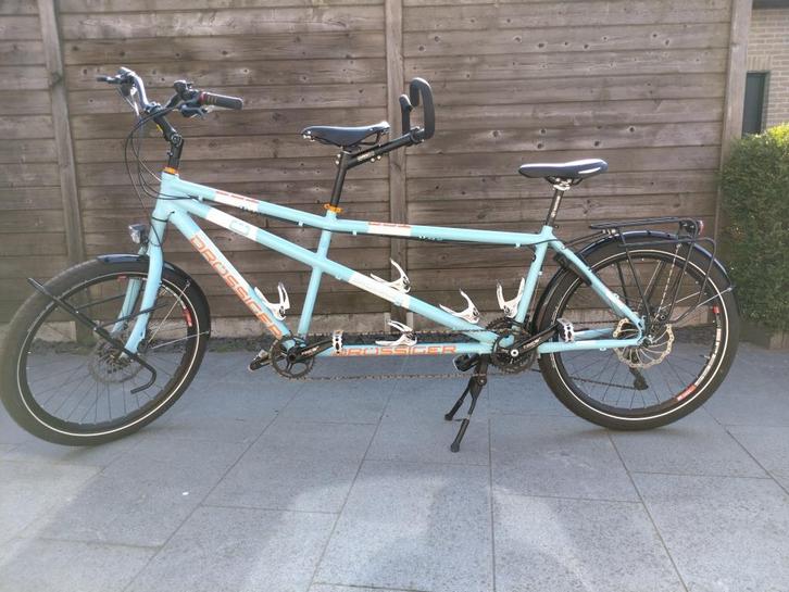 Sportieve Drössiger Tandem – Klaar voor Avontuur!, Fietsen en Brommers, Fietsen | Tandems, Meer dan 20 versnellingen, Ophalen