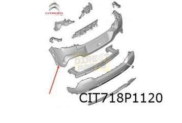 Citroën C4 Cactus (2/18-) achterbumper (Te Spuiten) (Bij dod