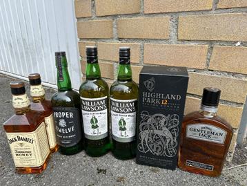 Wiskey -highland park- proper 12 - William lawson beschikbaar voor biedingen