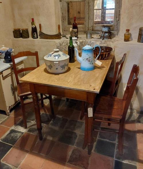 mooie oude keukentafel, Antiek en Kunst, Curiosa en Brocante, Ophalen