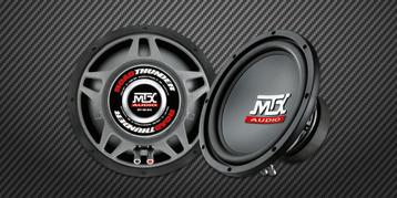 Le subwoofer 25cm MTX RT10-04  250W RMS  4 ohm