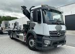 Mercedes Antos 257000 km!!/opbouw nieuw/euro6/autolaad kraan, Auto's, Vrachtwagens, Automaat, Wit, Mercedes-Benz, Bedrijf