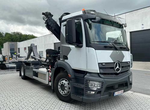 Mercedes Antos 257000 km!!/opbouw nieuw/euro6/autolaad kraan, Auto's, Vrachtwagens, Bedrijf, Trekhaak, Mercedes-Benz, Diesel, Euro 6