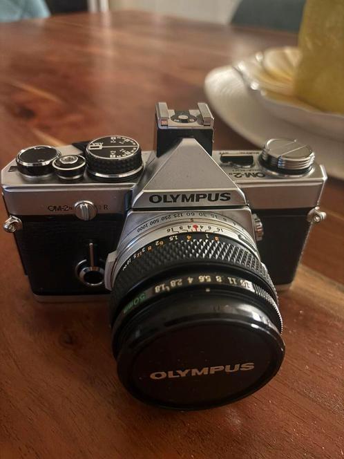 Olympus OM-2N SLR camera, Audio, Tv en Foto, Fotocamera's Analoog, Zo goed als nieuw, Olympus, Ophalen of Verzenden