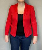 Felrode blazer van soepele stop (M/38), Ophalen of Verzenden, Zo goed als nieuw, Maat 38/40 (M), Rood