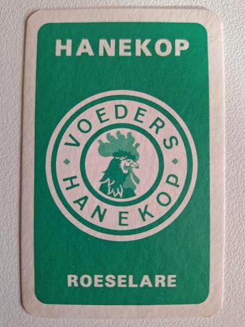 Oude speelkaart voeders Hanekop Roeselare  beschikbaar voor biedingen
